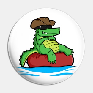 Floating Gator Pin