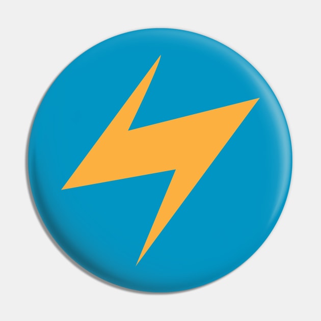 Static Shock Pin by Ryan