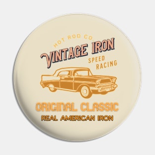 Vintage Garage Car Iron Pin