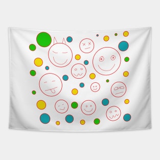 Smiley Tapestry