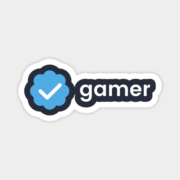 Verified Check - Verified Gamer Magnet by novaispurple