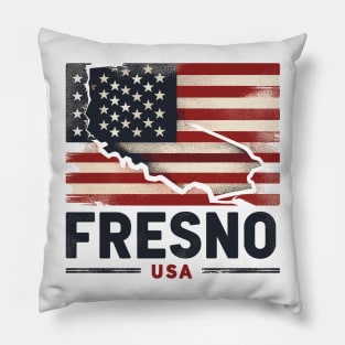 Fresno, California Pillow