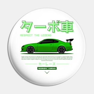 Green JDM S15 S Chassis Legend Pin