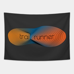 Trail Runner - Orange/Blue Tapestry