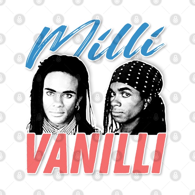 Milli Vanilli - Vintage Look Design Tribute by DankFutura