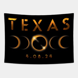 Texas Total Solar Eclipse April 8 2024 Texas Solar Eclipse Tapestry