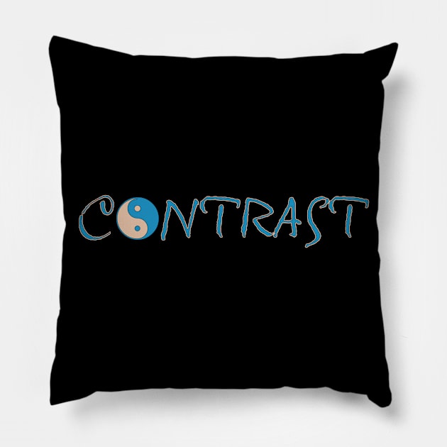 Contrast Pillow by Magic Moon