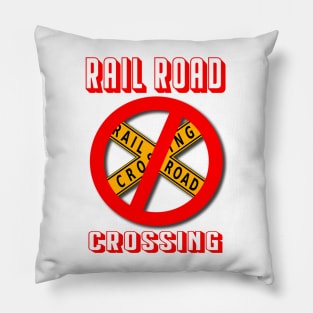 Rail Road - Crossing Pillow