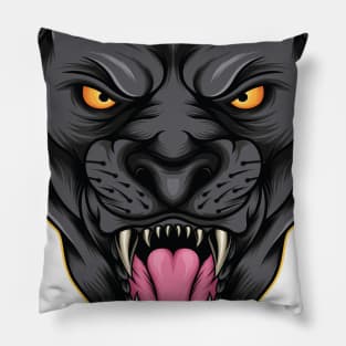 Roaring Panther Pillow