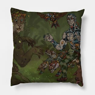 Beauty and the Beast (Android) Pillow