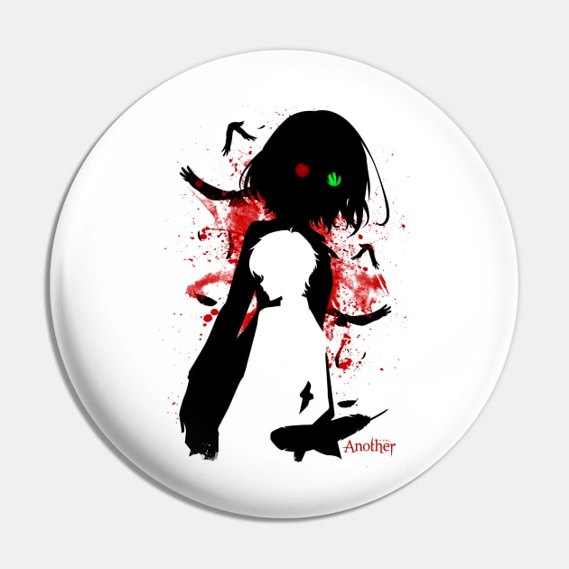 Creepy Girl Pin by emodist