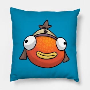 Fish Face Cartoon Pillow