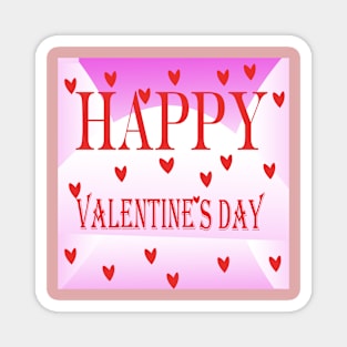 happy valentine's day Magnet