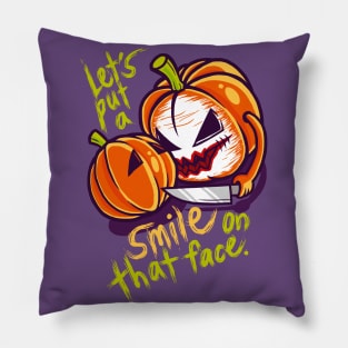 Joker Pumpkin Pillow