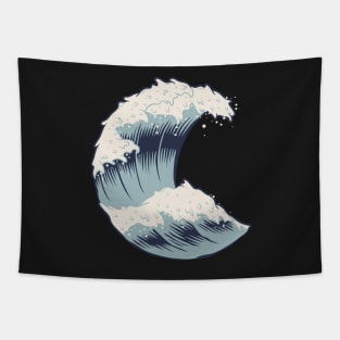 Popular Wave Tapestry