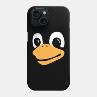 Lord and Saviour Tux Penguin Linux Mascot Face Freedom Phone Case