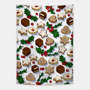 Christmas Treats and Cookies Tapestry