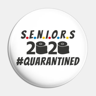 Seniors Class of 2020 Quarantined Wine Design Pin