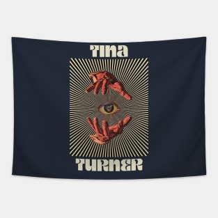 Hand Eyes Tina Turner Tapestry