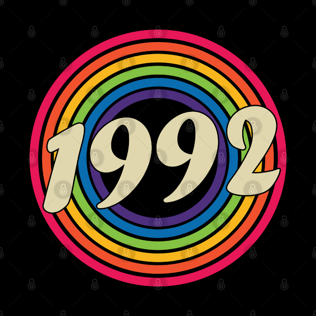 1992 - Retro Rainbow Style by MaydenArt