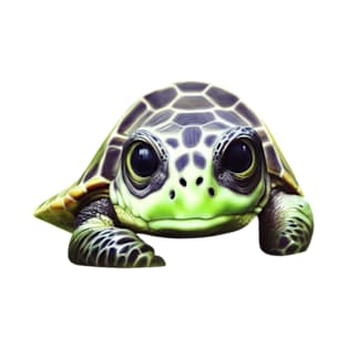 Turtle Artistic T-Shirt