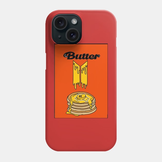 BTS Butter Phone Case by CreateWithTJ