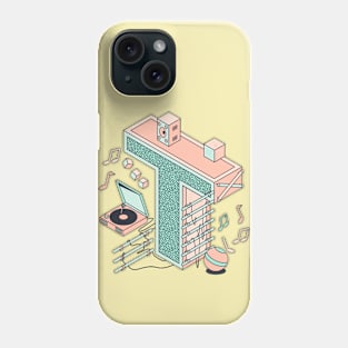 Letter T 3d Phone Case