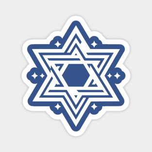 Star of David Stand with Israel Magnet