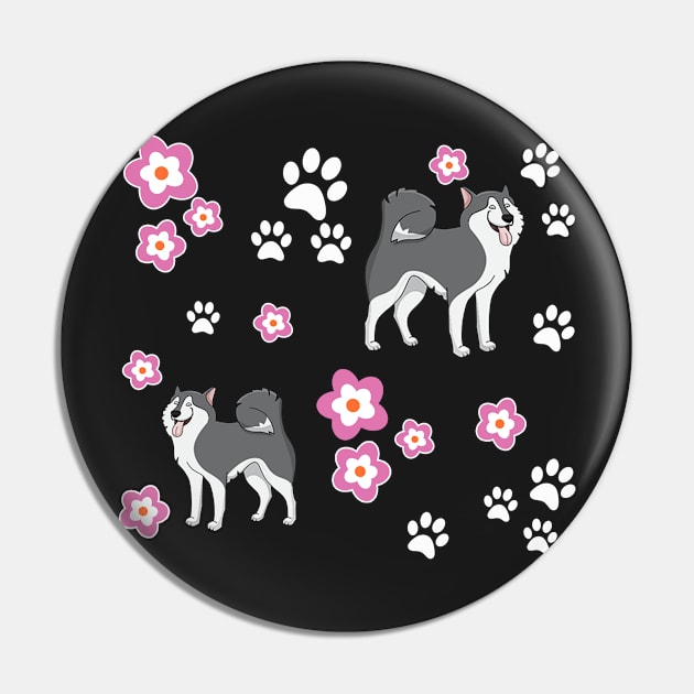 Unique Siberian Husky Dog Gifts Items Pin by 3QuartersToday