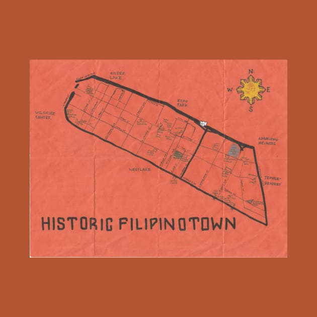 Historic Filipinotown by PendersleighAndSonsCartography