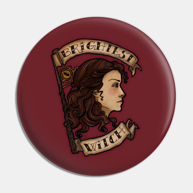 Brightest Witch Pin by SophieJewel