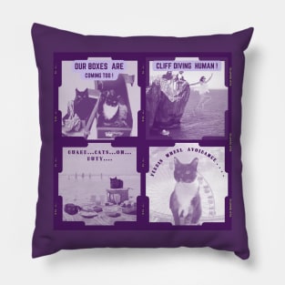 SOOT AND HARLEY'S BEACH VACATION Pillow