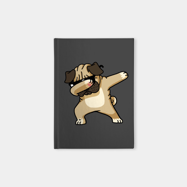 Dabbing Pug funny shirt Hip Hop Dabbin