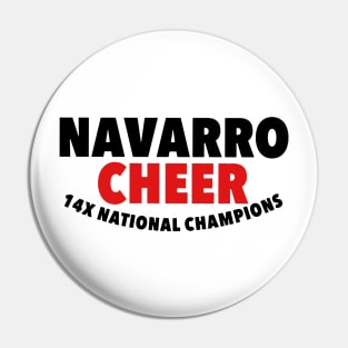 Navarro cheer Pin