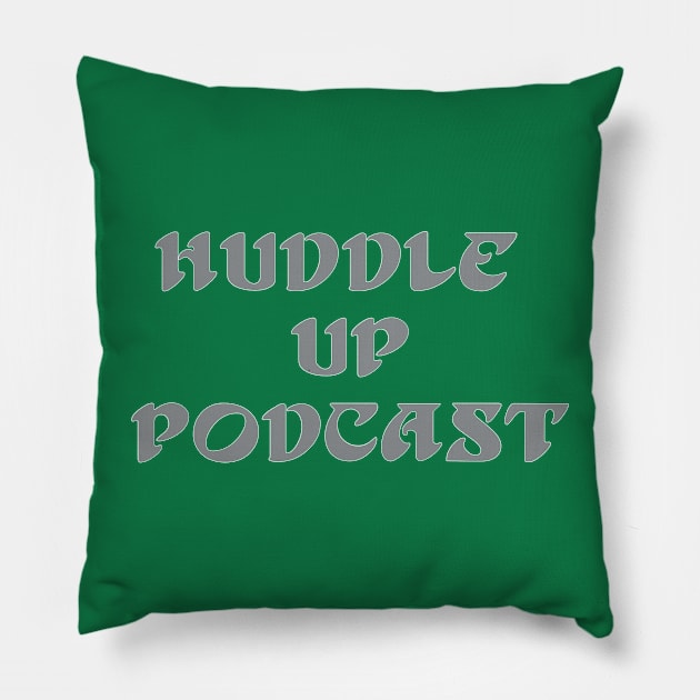 Phly Like an Eagle Pillow by Huddle Up Podcast