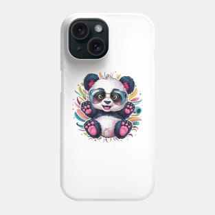 baby panda cute Phone Case