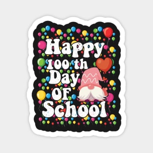 Happy 100th Day Of School Gnomes Magnet