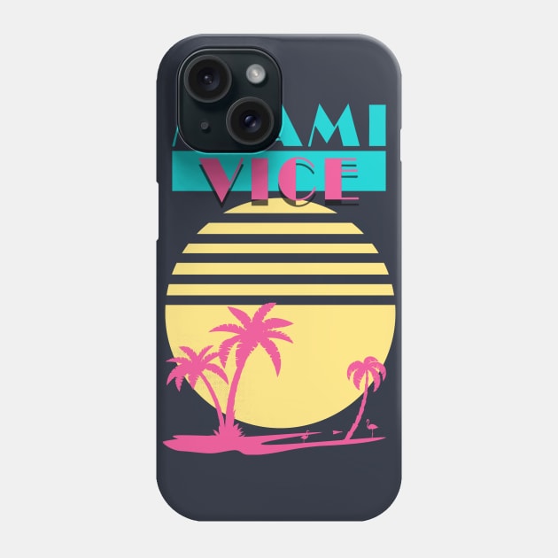 Miami Vice - Vintage Phone Case by NorthWestDesigns