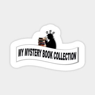 My Mystery Book Collection Label Magnet