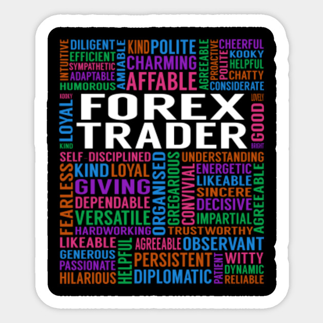Forex Trader Job Forex Trader Sticker Teepublic