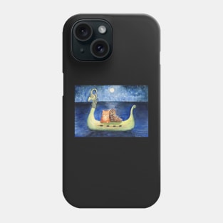 The Owl and The Pussy Cat Phone Case