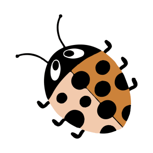 Lady bug in earthy tones T-Shirt