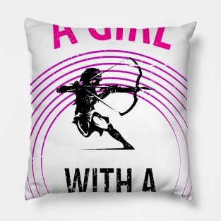 Arrow and bow Pillow
