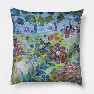 Secret Garden Pillow