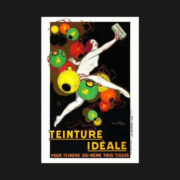 Teinture Idéale France Vintage Poster 1928 by vintagetreasure