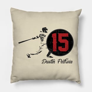 Pedroia Hit Pillow