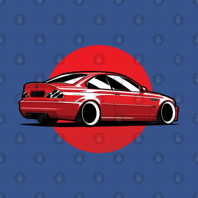 Red E46 Coupe by KaroCars