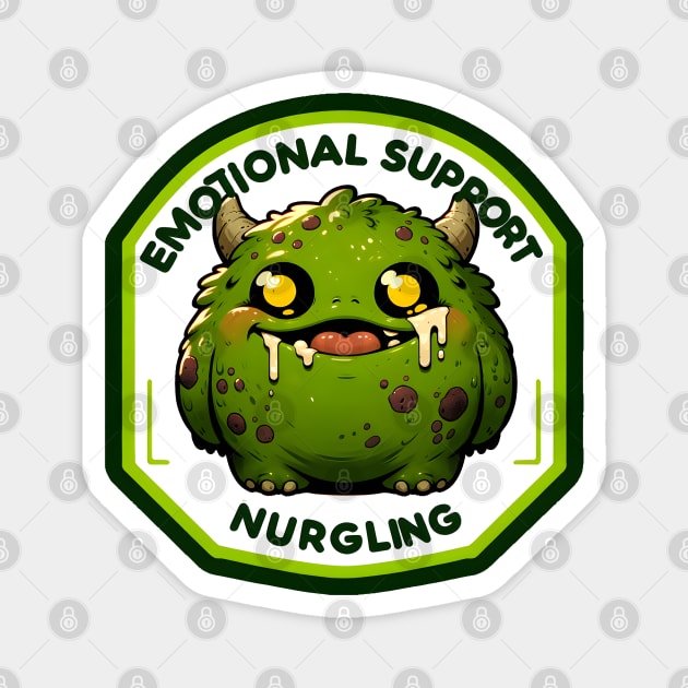 Emotional Support Nurgling Magnet by OddHouse