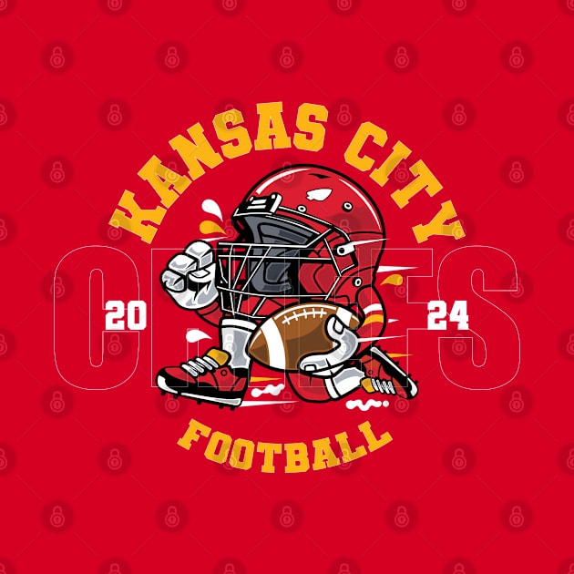 Kansas City Football by Nagorniak