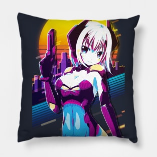Date A Live Origami Tobiichi Pillow